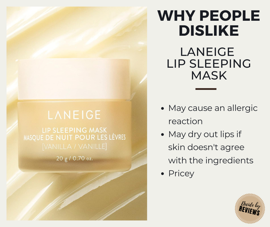 LANIEGE review - why people dislike lip sleeping mask